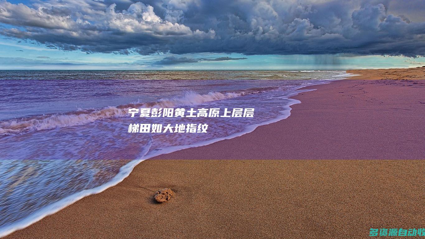 宁夏彭阳：黄土高原上层层梯田如大地“指纹”