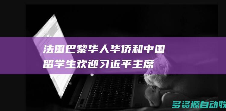 法国巴黎华人华侨和中国留学生欢迎习近平主席