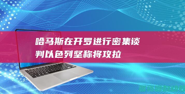 哈马斯在开罗进行密集谈判以色列坚称将攻拉