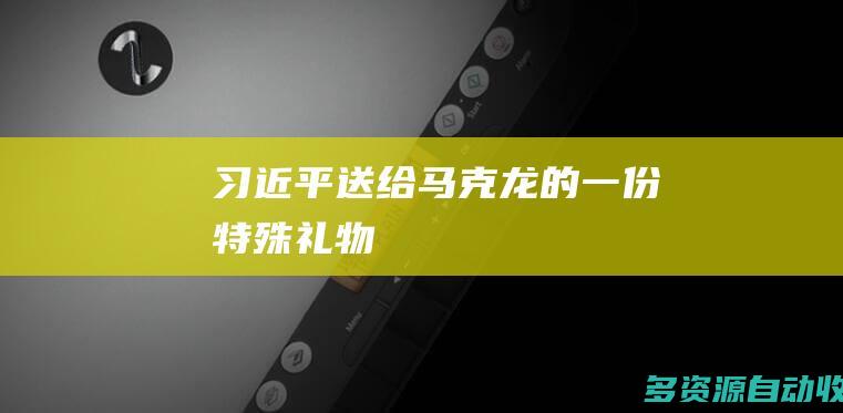 习近平送给马克龙的一份特殊礼物