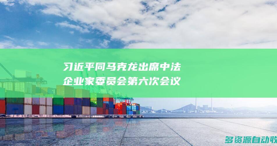 习近平同马克龙出席中法企业家委员会第六次会议