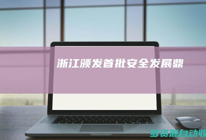 浙江颁发首批“安全发展鼎”