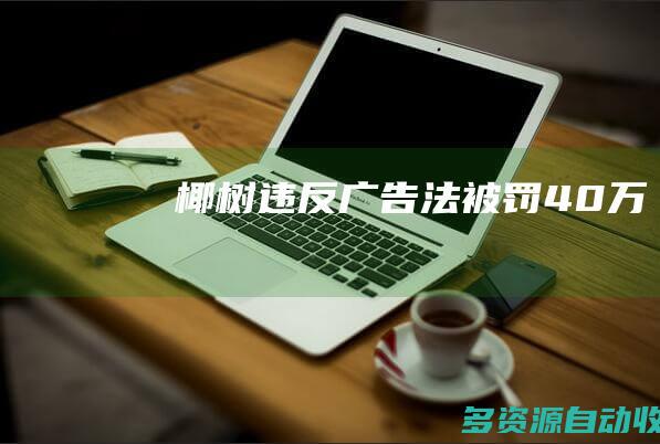 椰树违反广告法被罚40万