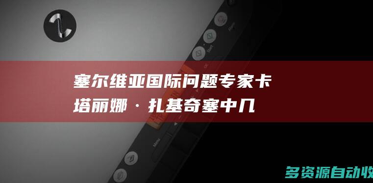 塞尔维亚国际问题专家卡塔丽娜·扎基奇塞中几