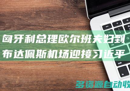 匈牙利总理欧尔班夫妇到布达佩斯机场迎接习近平