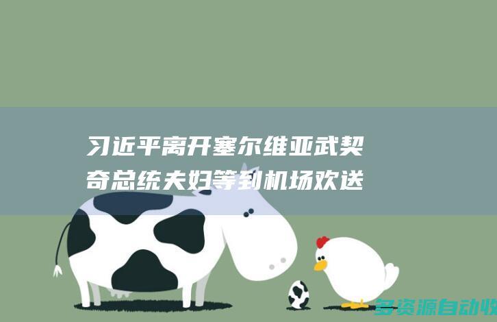 习近平离开塞尔维亚 武契奇总统夫妇等到机场欢送