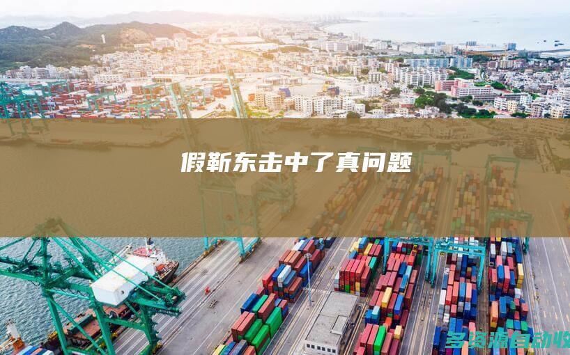 假靳东击中了真问题