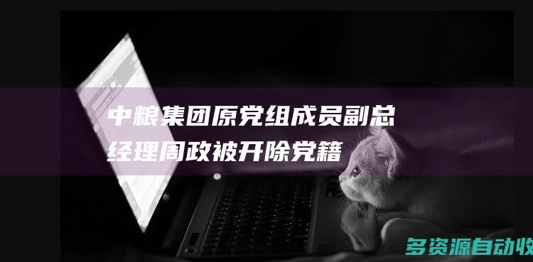 中粮集团原党组成员副总经理周政被开除党籍